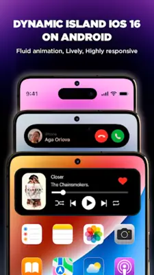 Dynamic Island iOS 16 android App screenshot 13