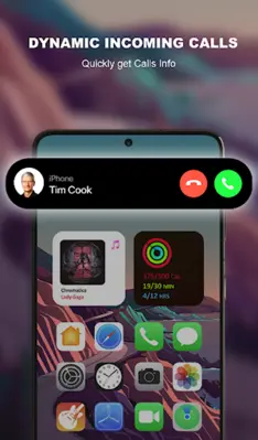 Dynamic Island iOS 16 android App screenshot 4