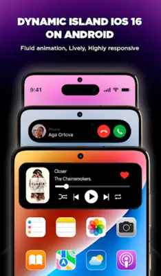 Dynamic Island iOS 16 android App screenshot 6